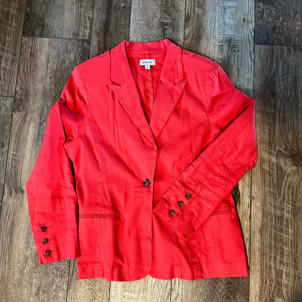 Evereve Linen Blazer